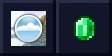 The Aether logo beside a emerald