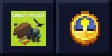 Alex's Mobs logo beside a clock