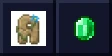 Artifacts logo beside a emerald