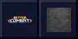 Better Combat logo beside a anvil