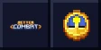 Better Combat logo beside a clock