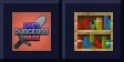 When Dungeons Arise logo beside a bookshelf