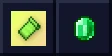 Cloth Config logo beside a emerald