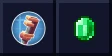 Create logo beside a emerald