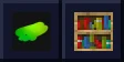Cucumber Library logo beside a bookshelf