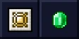 Curios API logo beside a emerald