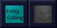 Entity Culling logo beside a anvil