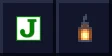 Just Enough Items logo beside a lantern