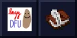 LazyDFU logo beside a writable book