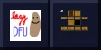LazyDFU logo beside a chest