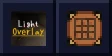 Light Overlay logo beside a crafting table