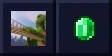 Macaw's Bridges logo beside a emerald