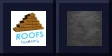 Macaw's Roofs logo beside a anvil