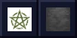 Occultism logo beside a anvil