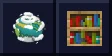 Oh The Biomes You'll Go logo beside a bookshelf