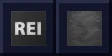 Roughly Enough Items logo beside a anvil