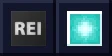 Roughly Enough Items logo beside a beacon