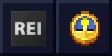 Roughly Enough Items logo beside a clock