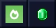 Sodium logo beside a emerald