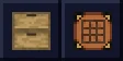 Storage Drawers logo beside a crafting table
