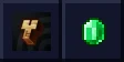 YUNG's Better Mineshafts logo beside a emerald